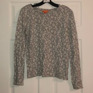 Joe Fresh cheetah print sweater